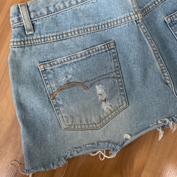 Extreme Denim Micro Mini: American Eagle - Picture 7 of 12